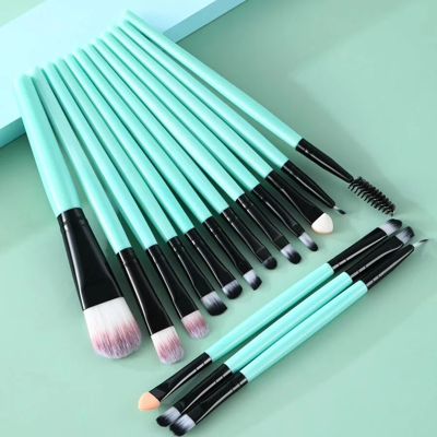 Pinceaux Maquillage - ProBrushSet™ - Vert