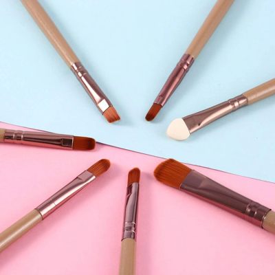 Pinceaux Maquillage - ProBrushSet™ - Beige Métallique