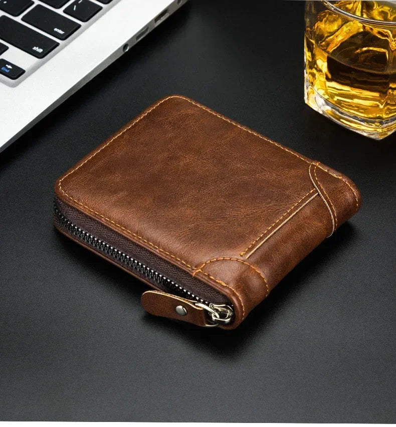 Portefeuille Élégant | Cuir Véritable