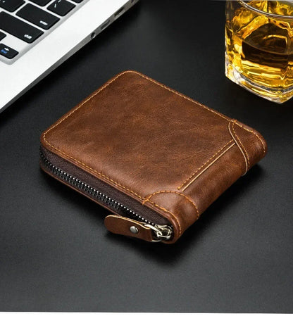 Portefeuille Élégant | Cuir Véritable