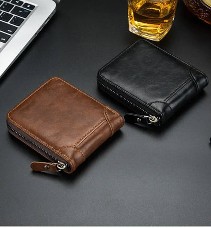 Portefeuille Élégant | Cuir Véritable