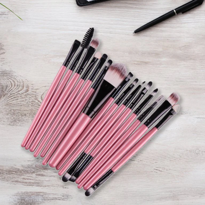 Pinceaux Maquillage - ProBrushSet™ - Rose