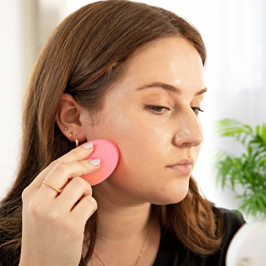Éponge maquillage en forme de larme