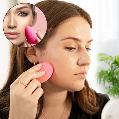 Éponge maquillage en forme de larme