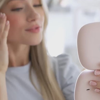 Miroir de Maquillage de Voyage LED – 1X/10X