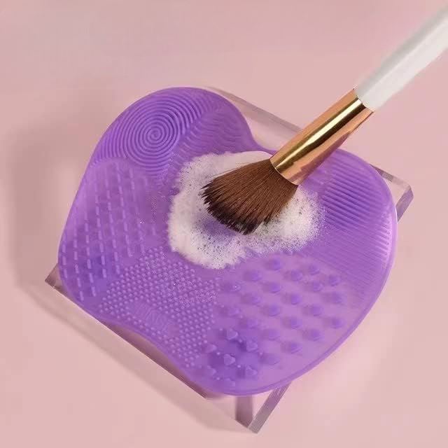 Nettoyant pour pinceau maquillage - MakeupBrushCleaner™ - Violet